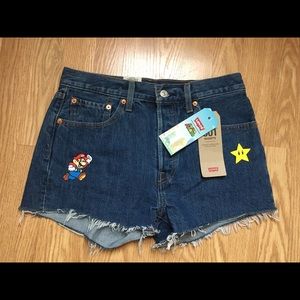 Levi’s 501 x Super Mario Women’s Shorts